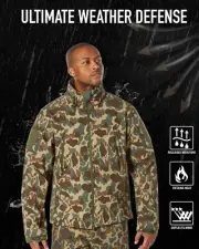Rothco X Bear Archery Fred Bear Camo Special Ops Soft Shell Jacket