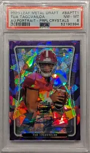""READ"" 15 GRADED 2020 TUA TAGOVAILOA AUTO ROOKIE CARDS INVESTMENT LOT PSA
