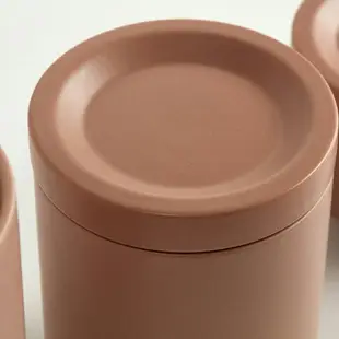 幾致Earth系列絲絨質感瓷器儲物罐陶瓷收納罐雜糧茶罐食品陶罐