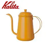 在飛比找遠傳friDay購物優惠-KALITA 不銹鋼烤漆黃色手沖壺/細口壺 700ml #5