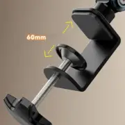 Book Stand for Reading Laptop Holder Arm Clip Easy Adjust Height for Work Study
