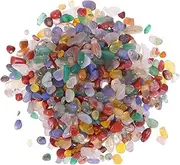 Cabilock Fish Tank Pebbles Gravel Decoration Semi Precious Stones and Crystals Natural Garden Agate Small Crystal Stone Crystal Stones