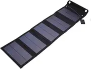 15W Portable Foldable USB Solar Panel Outdoor Charger for Camper Car Boat Shed