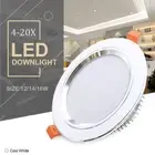 LED Downlight Flat Dimmable 2-Pin Plug Cool White 4X/8X/12X/20X 12W 14W 16W