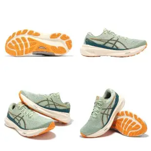 【asics 亞瑟士】慢跑鞋 GEL-Kayano 30 男鞋 綠 黑 支撐 緩衝 厚底 運動鞋 亞瑟士(1011B548300)