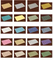 Ambesonne Place Mats Group of 4 No Wrinkle Placemats Dining and Kitchen Table