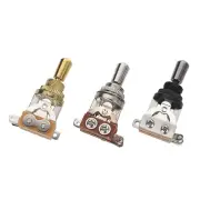 1 Pcs 3 Way Toggle Switch Pickup Selector Switch with Brass Tip For LP Guitar