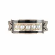 c.1888 Memento Mori Ring Mourning