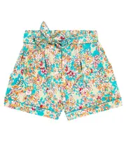 [Poupette St Barth Kids] Poupette St Barth Kids Rachel floral shorts Y 10 multicoloured