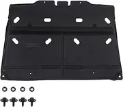 Splash Panel Shield Under Diaper with mounting Screws Compatible with 2015-2020 Ford F150 with Gasoline Engine/Not Fit Raptor Model/Not Fit 3.0L Diesel,Replace ML3Z-7222-D