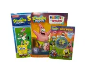 SpongeBob SquarePants Sticker Activity Book, the Difference & Mazemania Activity