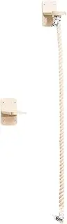 Scratching Post Cat Tree with Climbing Rope Wall Shelf for Large Cats Home Decor Wall Mounted Cats Furniture Cat Tree Tower, 200cm