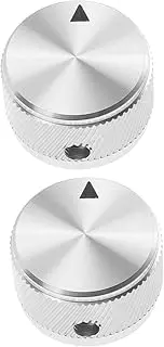CATIEBYE 2pcs Unique Volume Control Knob Aluminum Alloy Guitar Knob Replacement