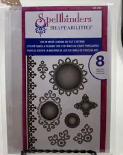Spellbinders Shapeabilities Ironwork Accents S5-058 Card Frame Cut Emboss