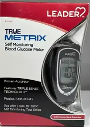 Leader True Metrix Self Monitoring Blood Glucose Meter - EXP: 12/2025