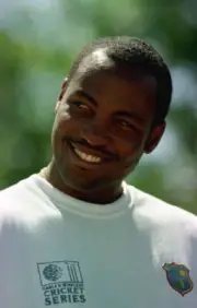 Brian Lara West Indies Old Player Cricket Photo