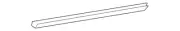OEM NEW 2009-2014 Volkswagen Routan SEL Mini Van Belt Weather-Strip 7B0837471A