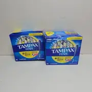 Tampax Pearl Tampons Regular Absorbency Leakguard Protection 86 Count Lot (KK