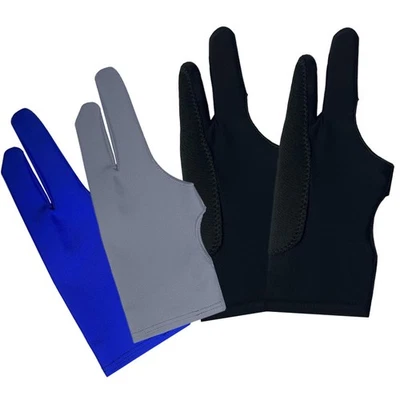 4 Pcs Digital Drawing Gloves Two-Finger Artist Gloves for Tablet Paper Sketching