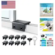Window Locks 8 Sets, Window Locks for Up and Down Windows, Sliding Window Loc...