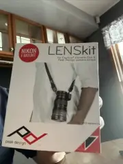 LENSkit Nikon F-Mount - Camera Clip & Peak Design Camera Straps - New In Box