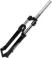 MegLob 26/27.5/29In MTB Bicycle Aluminum Alloy Suspension Fork, Ultralight Mountain Bike Front Fork, Professional Rigid Oil Spring Front Fork, 110Mm Travel, Straight Tube MTB Fork