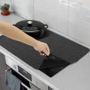 Reusable Induction Cooktop Mat Protector Silicone Heat Insulation Pad Non-Stick.