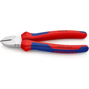 【美德工具】Knipex 70 05 180鍍鉻斜口鉗