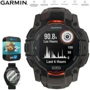 Garmin Instinct 3 50 mm GPS Smartwatch Solar with 2x Protector + 2 Yr Warranty