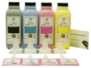 4 InkOwl COLOR Toner Refill Kit for SAMSUNG CLP-660 610ND CLX-6200FX 6210FX