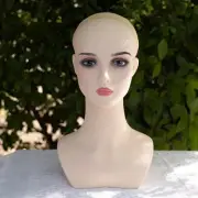 Female Mannequin Head Multifunctional Wig Stand for Headbands Necklace Salon