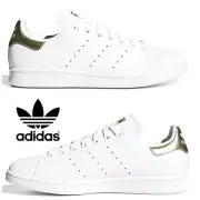 Adidas Originals Stan Smith Women's Sneakers Casual Sport Gym Shoes White