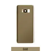 Red Rear Cover Glass For Samsung Galaxy S8 Plus G955F-Gold