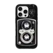 iPhone 16 Pro Impact Ring Stand Case MagSafe Compatible Camera Case - Vintage