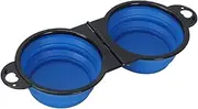 Humdcdy Portable Dog Bowls - Slow Eating Travel Pet Feeder Bowl | Feeding Slow Feeder Container Dish for Hiking Camping Outdoor Walking