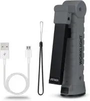 LED Rechargeable Torch, Super Bright Flashlight,Mechanic Tools COB Work