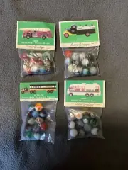 Hess Truck Advertisement + Marbles 8 packets