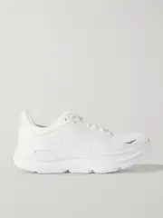 [Hoka] Hoka - Bondi 9 Rubber-trimmed Mesh Sneakers - White - US11 US11 White
