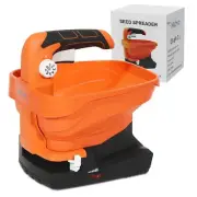 Seed Spreader, USB Rechargeable Handheld Spreader for Year-Round, 8 Seed Sett...