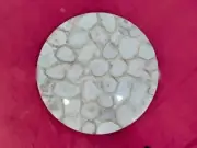 Natural White Agate Round Coffee Custom tabletop Handmade Indoor-Outdoor Decor