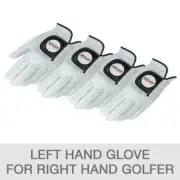 Kirkland Signature Leather Golf Gloves, 4-Pack (Select Size) - RIGHT HANDED