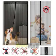 Hands-Free Mesh Magnet Screen Door Net Curtain For Bug Mosquito Fly Pet Friendly