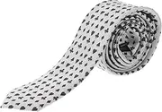[CALLARON] Playing Card Necktie for Men Unique Funny Tie Decorative Poker Tie Stylish Accessory for Parties Events Comfortable Versatile Design