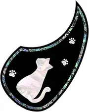 Acoustic Guitar Pickguard | Stringed Instrument Scratch Sticker,Scratch-Resistant Protective Sticker Pickguard for Acoustic Guitar Maintenance