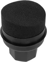 High Density Sponge Applicator for Tire Shine Handheld Curved Waxing Brush Versatile Tire Maintenance Tool with Protective Cap Efficient Cleaning
