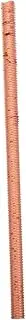 Teeth Copper Round Rod for Crafts Lathe Bar Stock Copper Round Copper Rods for Crafts Metal Rods for Crafting Round Rod Lathe Bar Stock Threaded Rods Thread Rods Golden