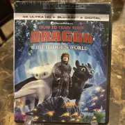 How to Train Your Dragon - The Hidden World 4K UHD Blu-ray Jay Baruchel NEW