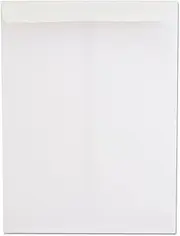 Catalog Envelope, 24 lb Bond Weight Paper, #10 1/2, Square Flap, Gummed Closure, 9 x 12, White, 250/Box
