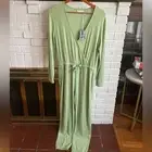 Roller Rabbit Agatha Jumpsuit Ribbed One Piece Jade Green NWT Size M