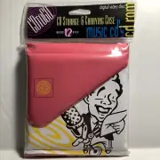 Vintage CDtoGO Music Digital CD Storage Carrying Case Retro Art Series NIP